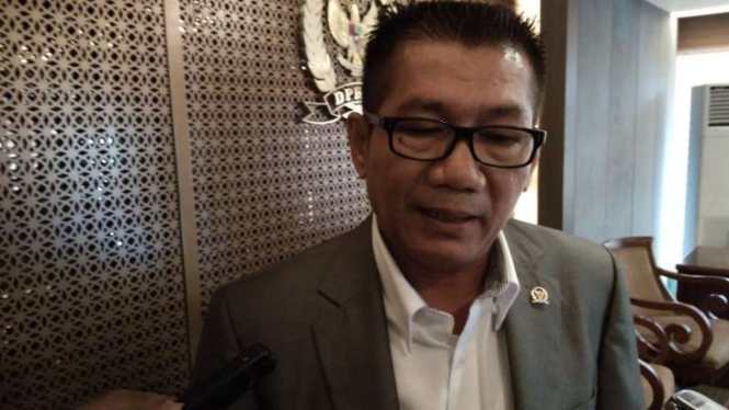 Mantan Ketua Pansus Hak Angket KPK, Agun Gunandjar Sudarsa.