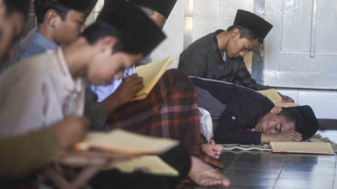 Ilustrasi santri