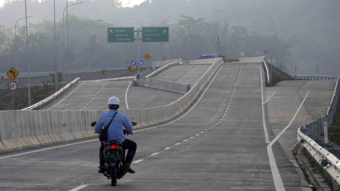 Persiapan Tol Bawen Salatiga untuk Lebaran 2017