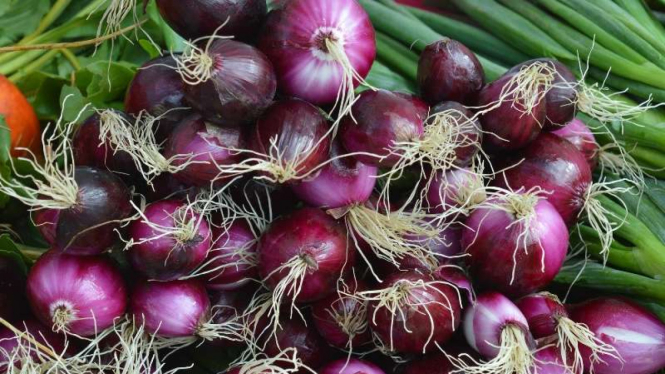 Bawang merah.