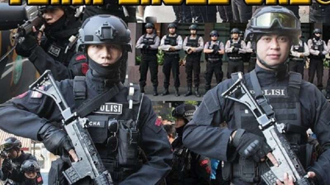 Tim Eagle One Polres Metro Jakarta Selatan.