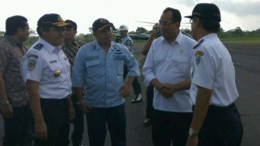 Menhub tinjau kesiapan Bandara Wiriadinata Tasikmalaya.