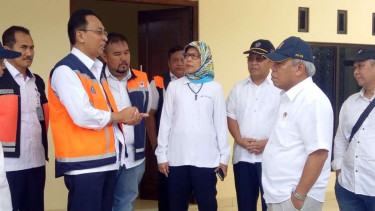 Menteri PUPR bersama jajaran tinjau kesiapan jalur mudik 2017.
