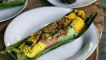 Nasi bakar.