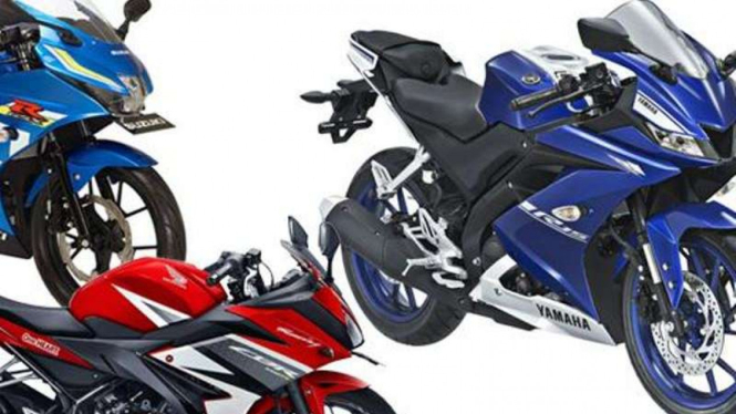 Persaingan motor sport fairing 150cc di Indonesia.