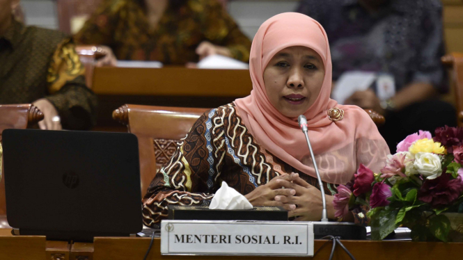 Mensos Khofifah Indar Parawansa.