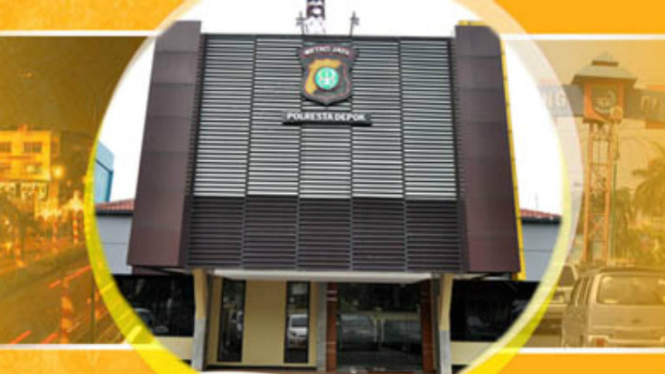 Markas Polresta Depok.