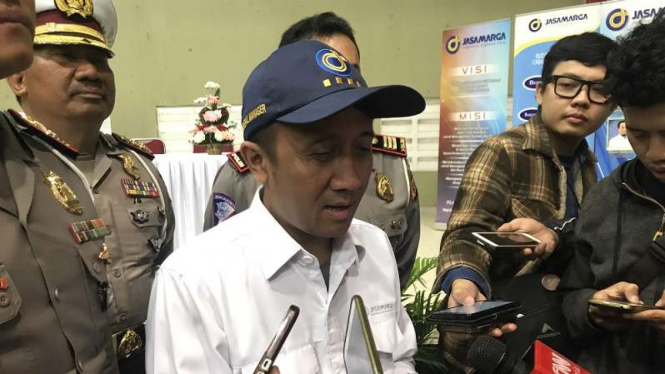 Mantan General Manajer Jasa Marga Tol Purbaleunyi, Setia Budi.
