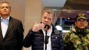 Presiden Kolombia Juan Manuel Santos.