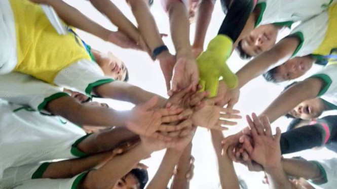 Para pemain Timnas Indonesia U-16