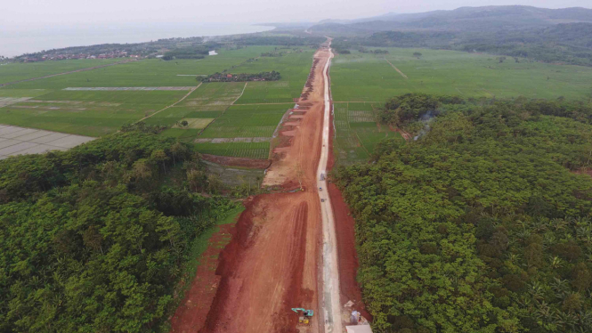 Ilustrasi Pembangunan Jalan Tol.