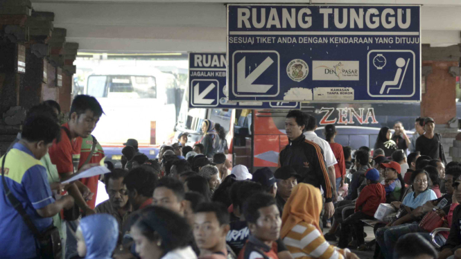 Ilustrasi mudik lebaran