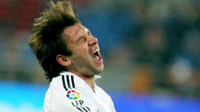 Antonio Cassano saat masih membela Real Madrid