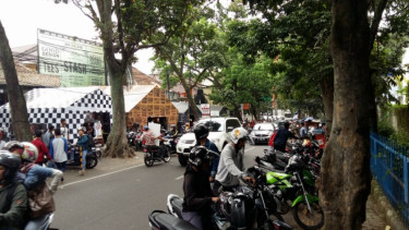 Distro di Bandung.