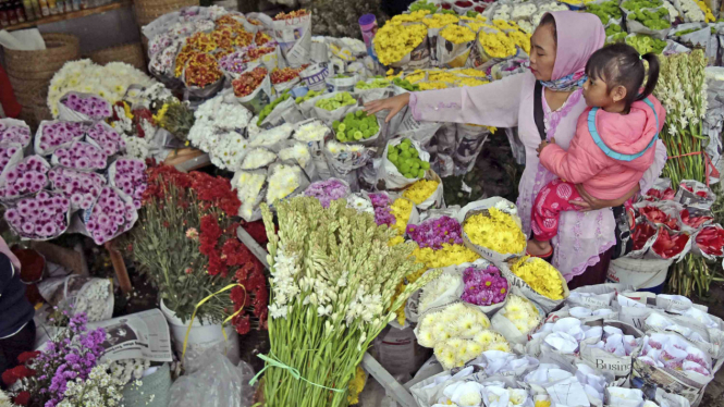 Lebaran, Permintaan Bunga Hias Tinggi