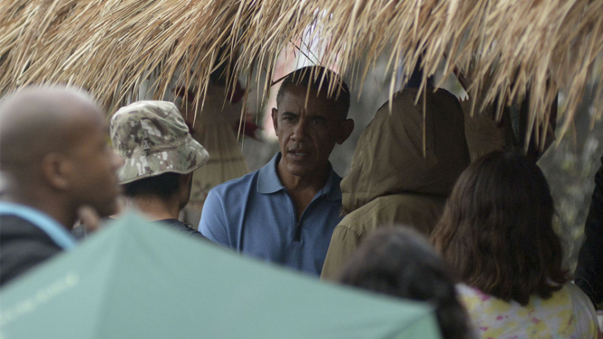 Intip Liburan Obama dan Keluarga di Bali