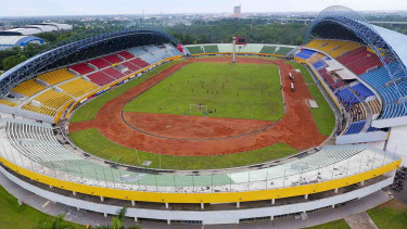 Stadion Gelora Sriwijaya Jakabaring di Palembang