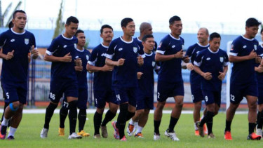 Para pemain Persela Lamongan