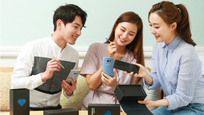 Tampilan Galaxy Note Fan Edition