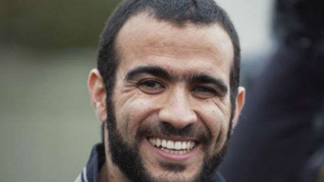 Omar Khadr, mantan tahanan remaja asal Kanada di Kamp Guantanamo.