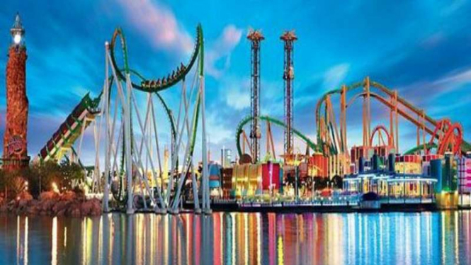 Universal's Islands of Adventure di Orlando, Florida Amerika Serikat