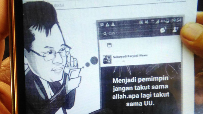 Anggota DPRD Kabupaten Cirebon diduga menistakan agama.
