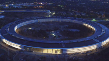 Gedung Apple Park di Cupertino, California, Amerika Serikat (AS).