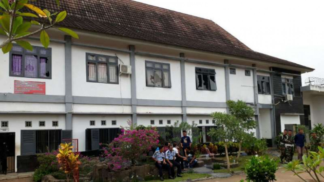 Lembaga Pemasyarakatan Narkoba Palembang di Kabupaten Banyuasin, Sumatera Selatan.