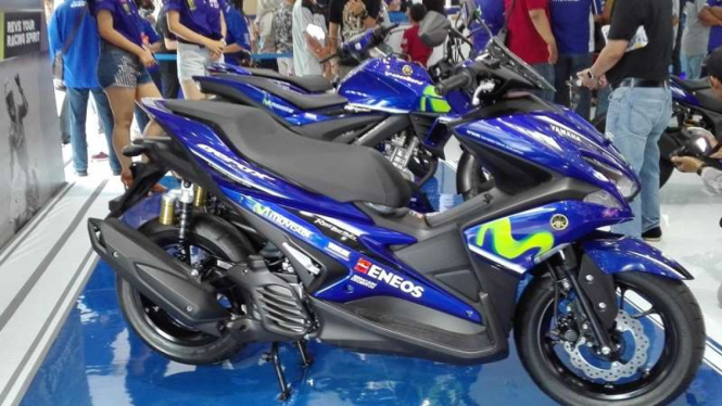 Aerox dengan livery MotoGP.