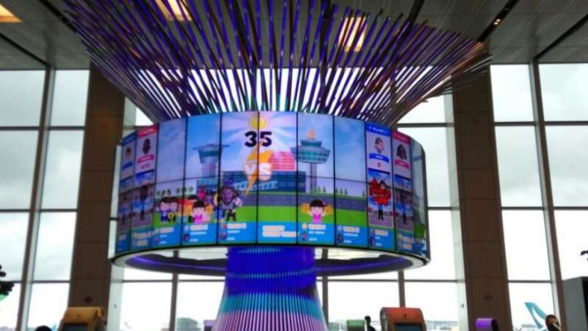 Fasilitas Bandara Internasional Changi Singapura