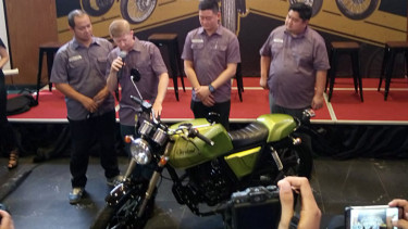 Peluncuran Cleveland CycleWerks di Jakarta, Kamis 11 Juli 2017.