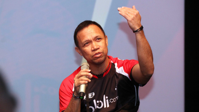 Pelatih kepala ganda campuran PP PBSI, Richard Mainaky