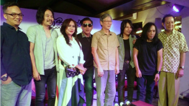 Speaker First bersama sejumlah pihak jelang aksinya di Woodstock Festival 2017.