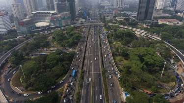 Melihat Hasil Pembangunan Simpang Susun Semanggi