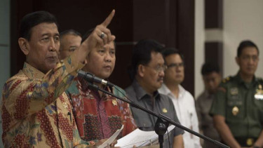 Menko Polhukam Wiranto.
