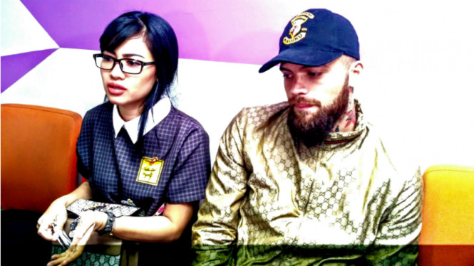 Diego Michiels dan adik mendiang Julia Perez, Della.