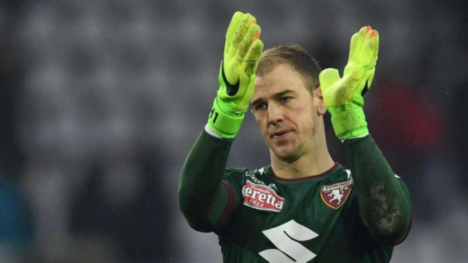 Joe Hart saat dipinjamkan Manchester City ke Torino.