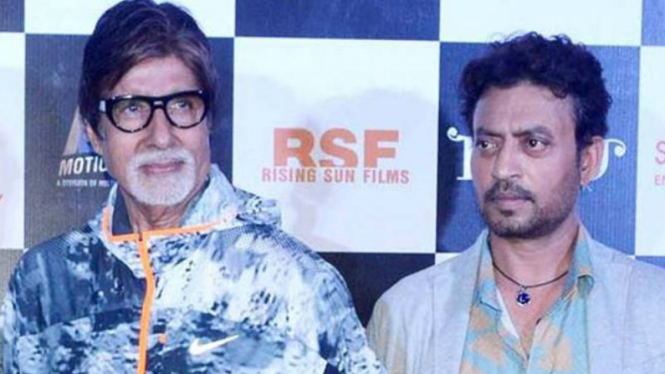 Amitabh Bachchan dan irrfan khan