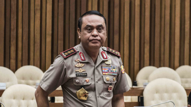 Wakil Kepala Polri, Komisaris Jenderal Polisi Syafruddin