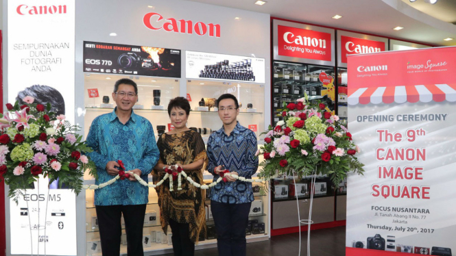 Pembukaan gerai Canon Image Square ke-9