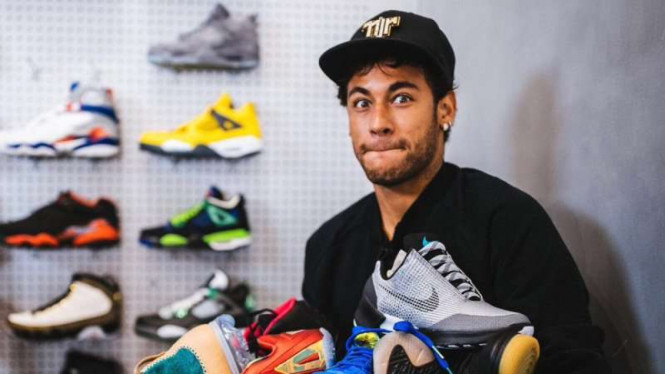 Penyerang Barcelona, Neymar 