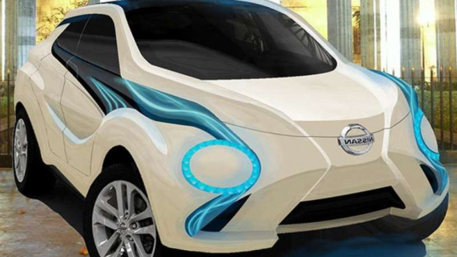 Rendering Nissan Juke 2020.
