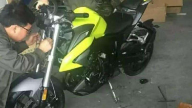 Motor 500cc garapan Loncin.