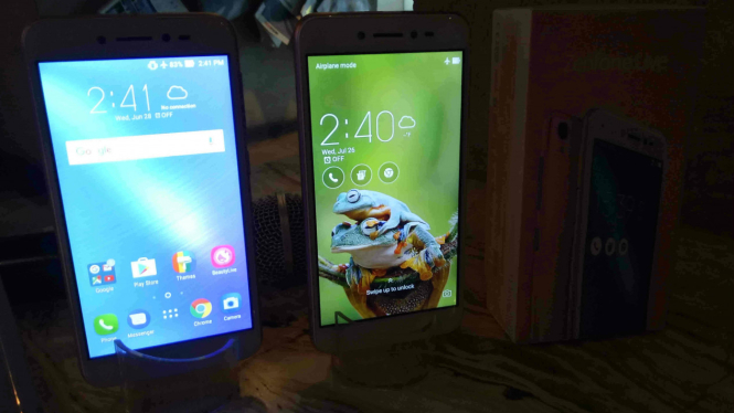 Asus meluncurkan smartphone Zenfone Live Streaming.