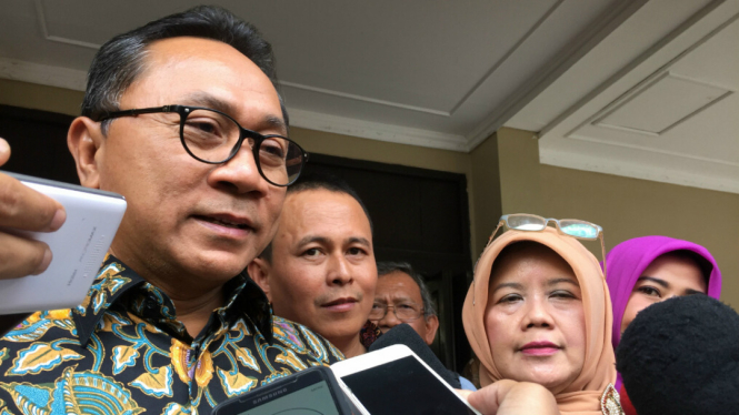 Ketua MPR yang juga Ketua Umum PAN, Zulkifli Hasan