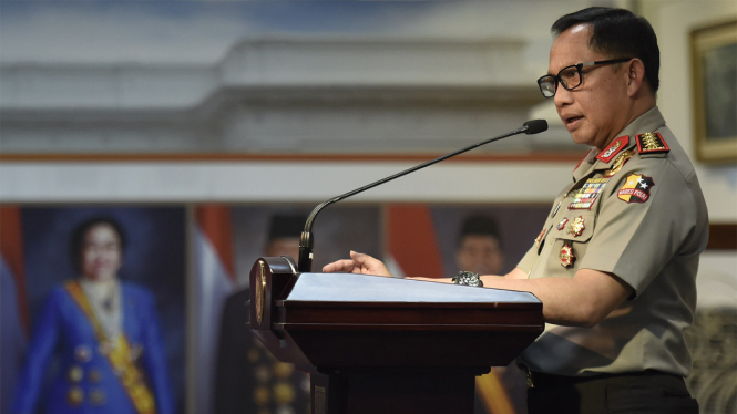 Kapolri Jenderal Tito Karnavian.