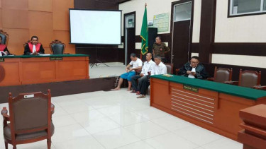 Sidang kasus perampokan di Pulomas, Jakarta Timur, Selasa, 1 Agustus 2017.