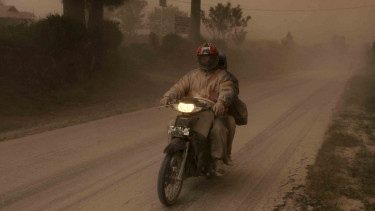 Dampak erupsi Gunung Sinabung di Kabupaten Karo Sumatera Utara