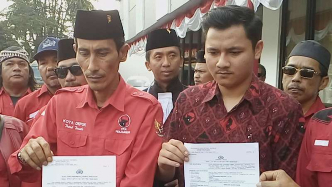Sekertaris DPC PDIP Kota Depok, Totok Sardjono 