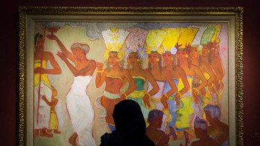 Pameran Lukisan Koleksi Istana Kepresidenan Republik Indonesia 2017.